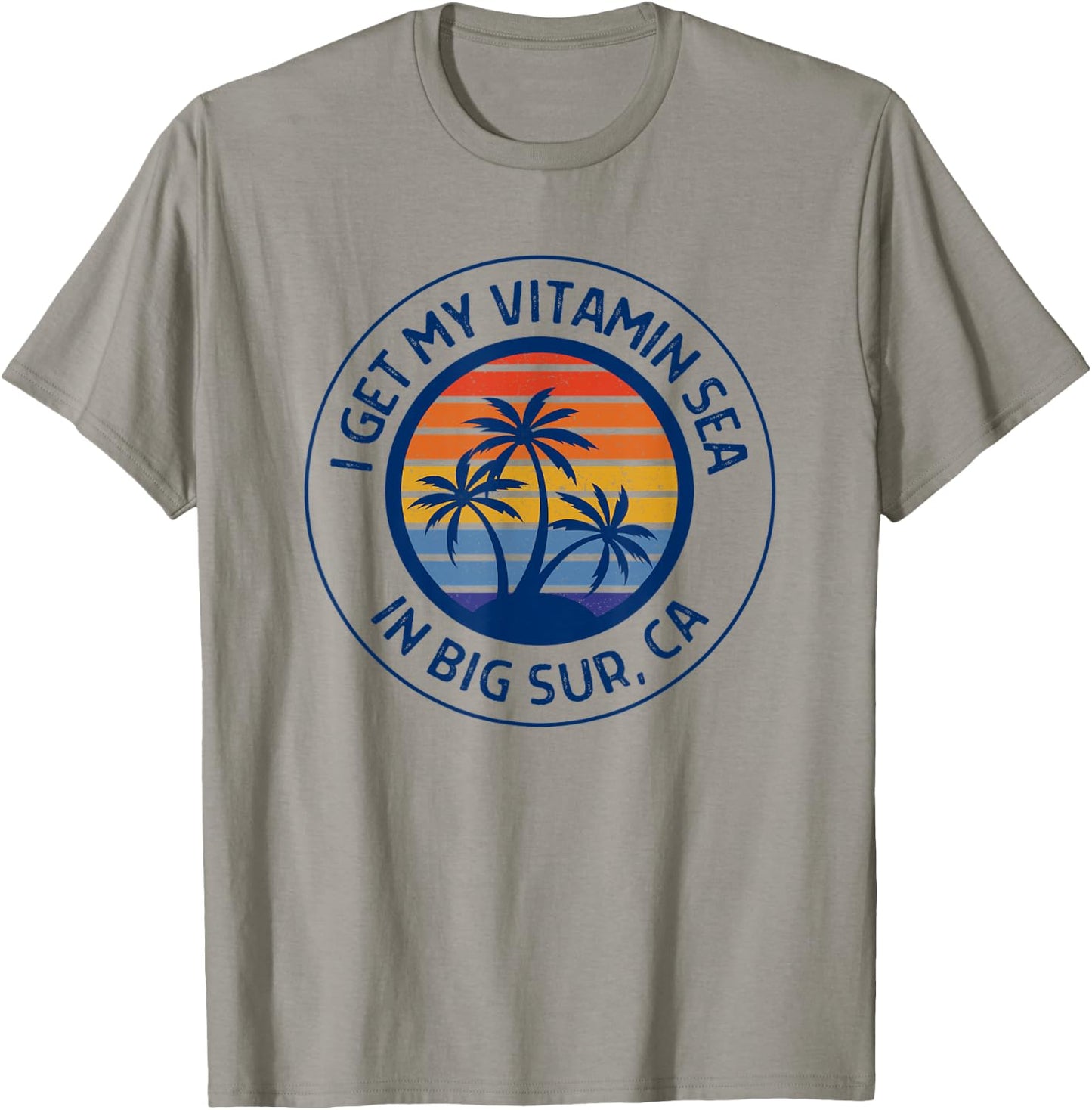 Big Sur CA Fun Big Sur Beach Vacation Big Sur California Women Kids T-Shirt - T-Shirt | Sand