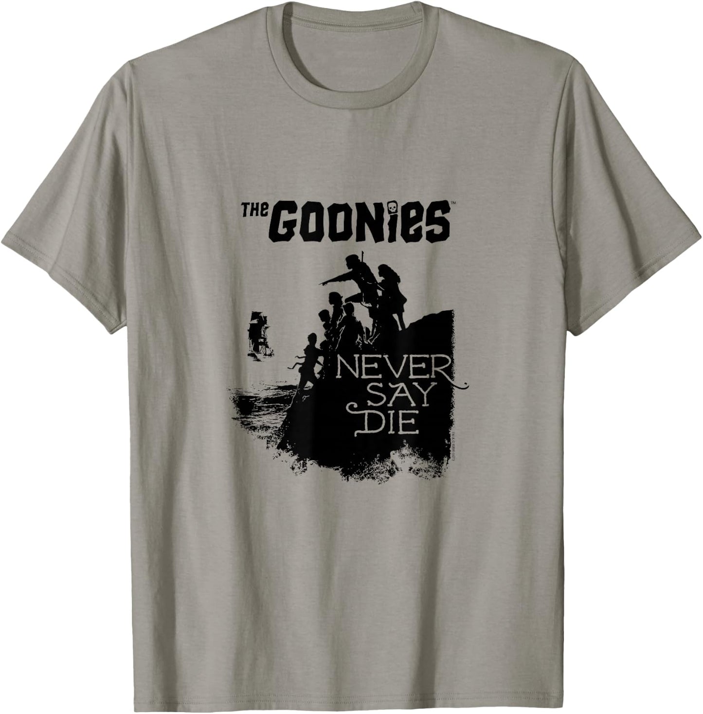 The Goonies Group Silhouette Coast T-Shirt - T-Shirt | Sand
