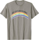 In God We Trust Apparel Rainbow God Keeps His Promises, Christian Religious Faith Grey T-Shirt - T-Shirt | Sand