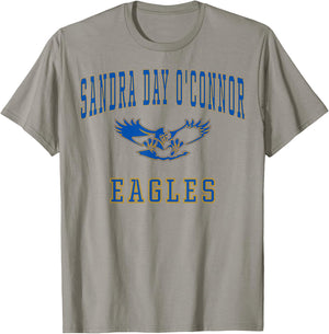 Sandra Day O'Connor High School Eagles C1 T-Shirt - T-Shirt | Sand