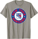 New York Rangers Symbol Gray Officially Licensed T-Shirt - T-Shirt | Sand