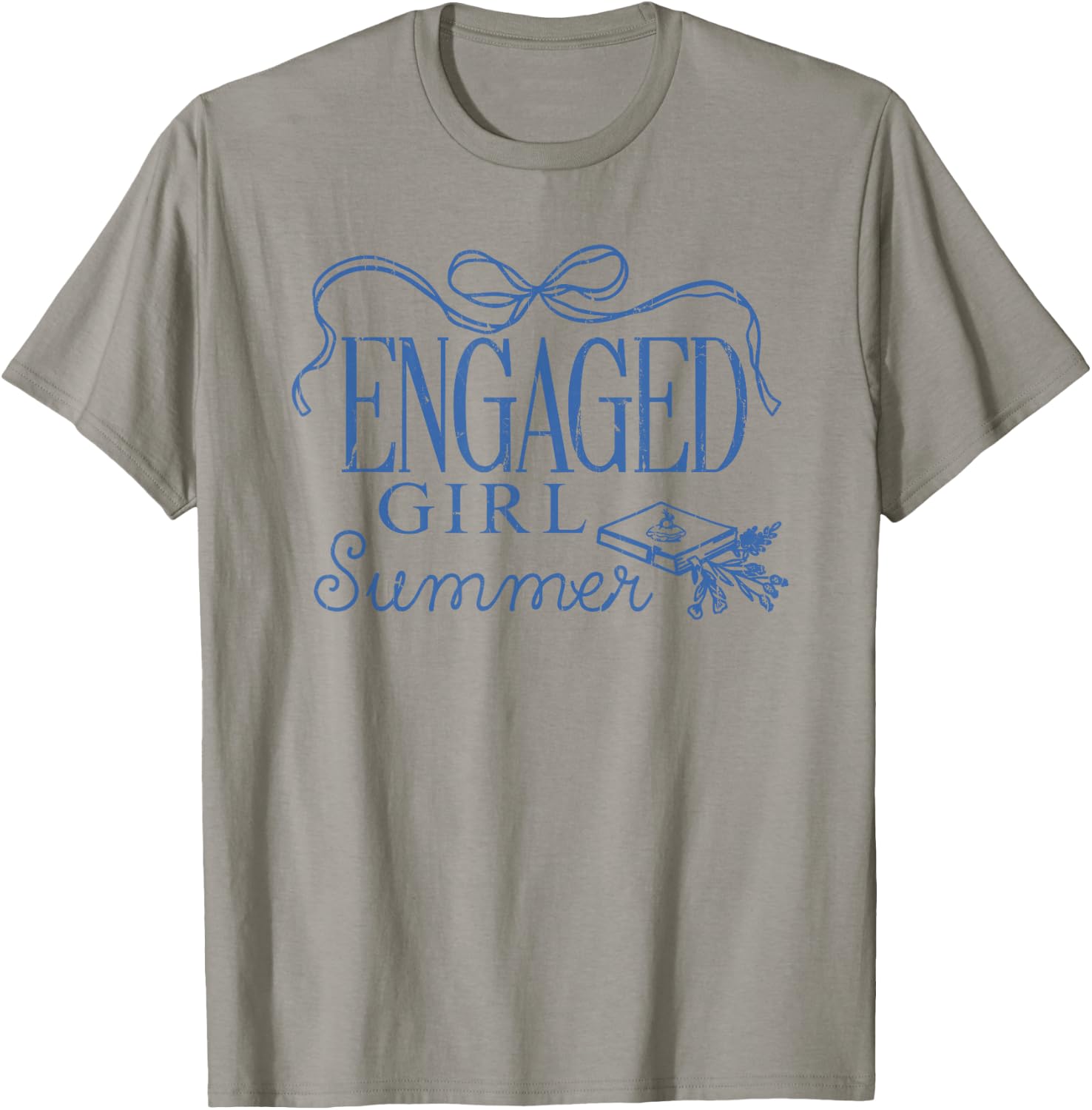 Engaged Girl Summer, Bride To Be, Future Mrs T-Shirt - T-Shirt | Sand