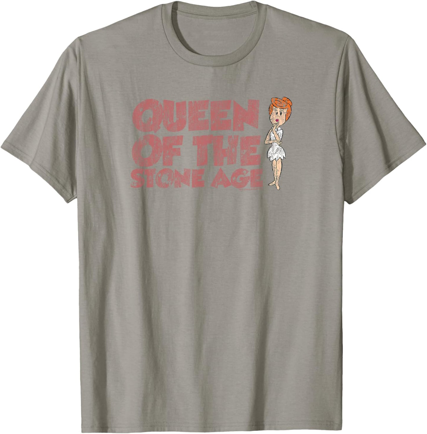 The Flintstones Vintage Queen Wilma T-Shirt - T-Shirt | Sand