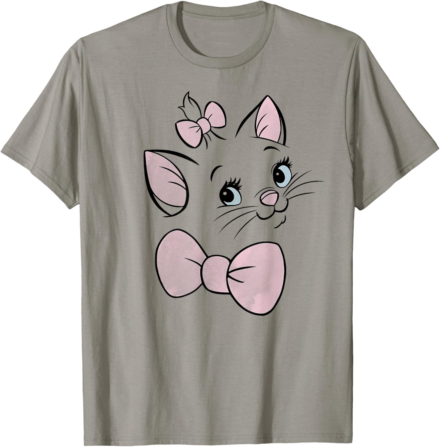 Disney The Aristocats Marie Large Face T-Shirt - T-Shirt | Sand