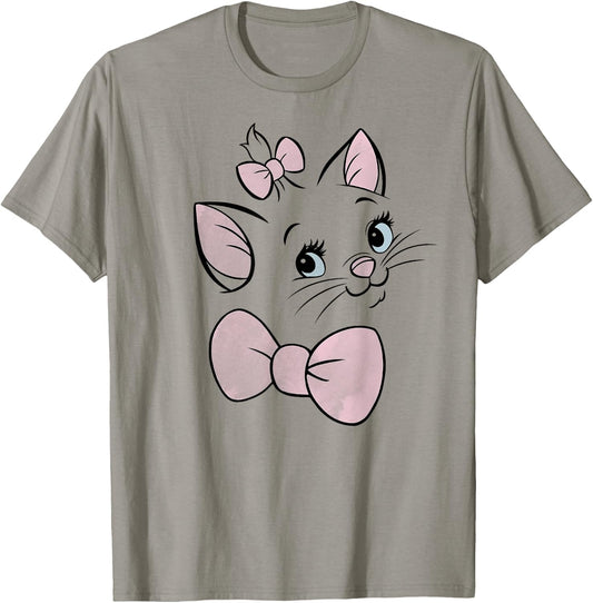 Disney The Aristocats Marie Large Face T-Shirt - T-Shirt | Sand