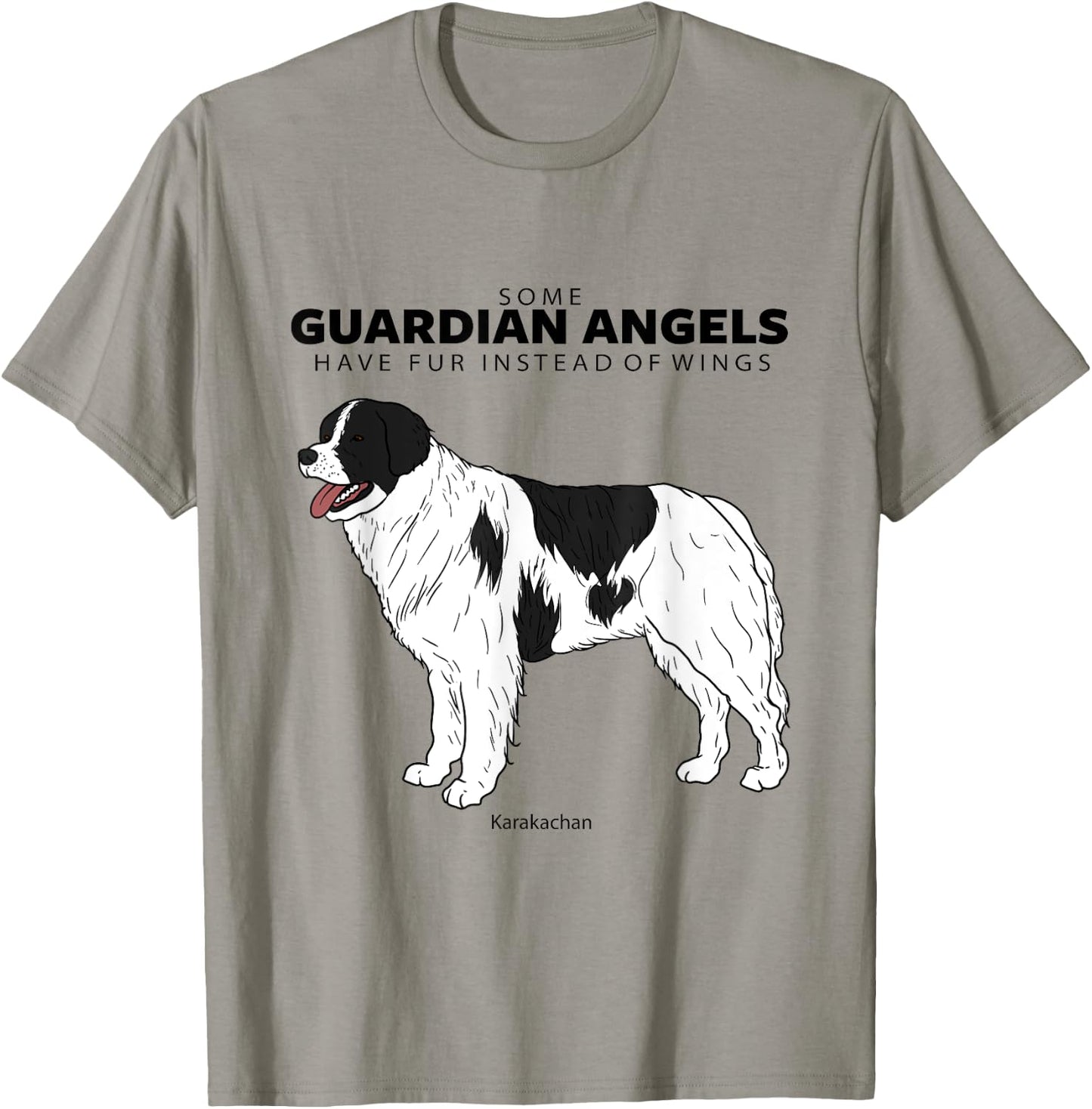 Karakachan Livestock Guardian Dog Guardian Angel With Fur Women T-Shirt - T-Shirt | Sand