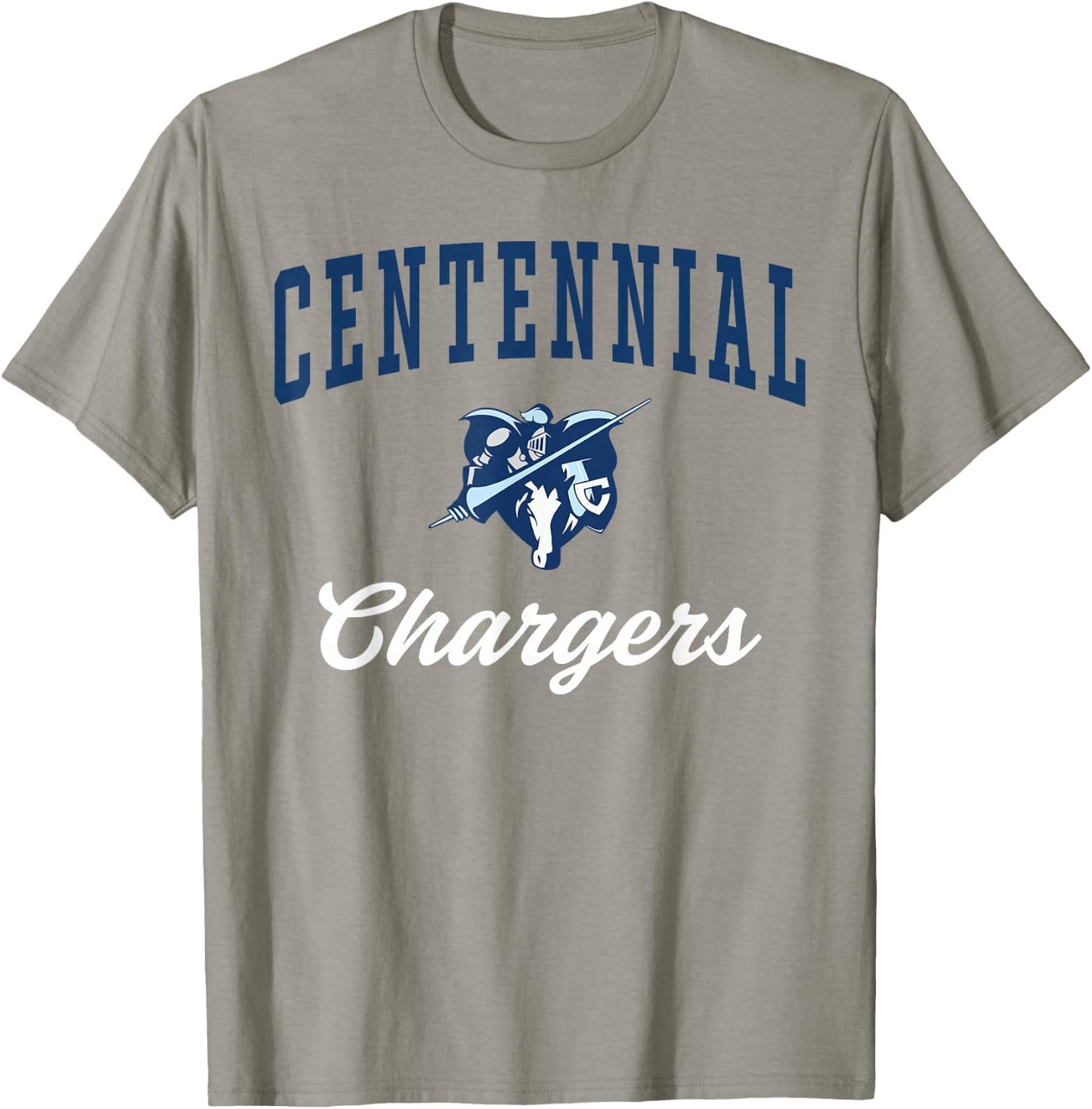 Centennial High School Chargers T-Shirt - T-Shirt | Sand
