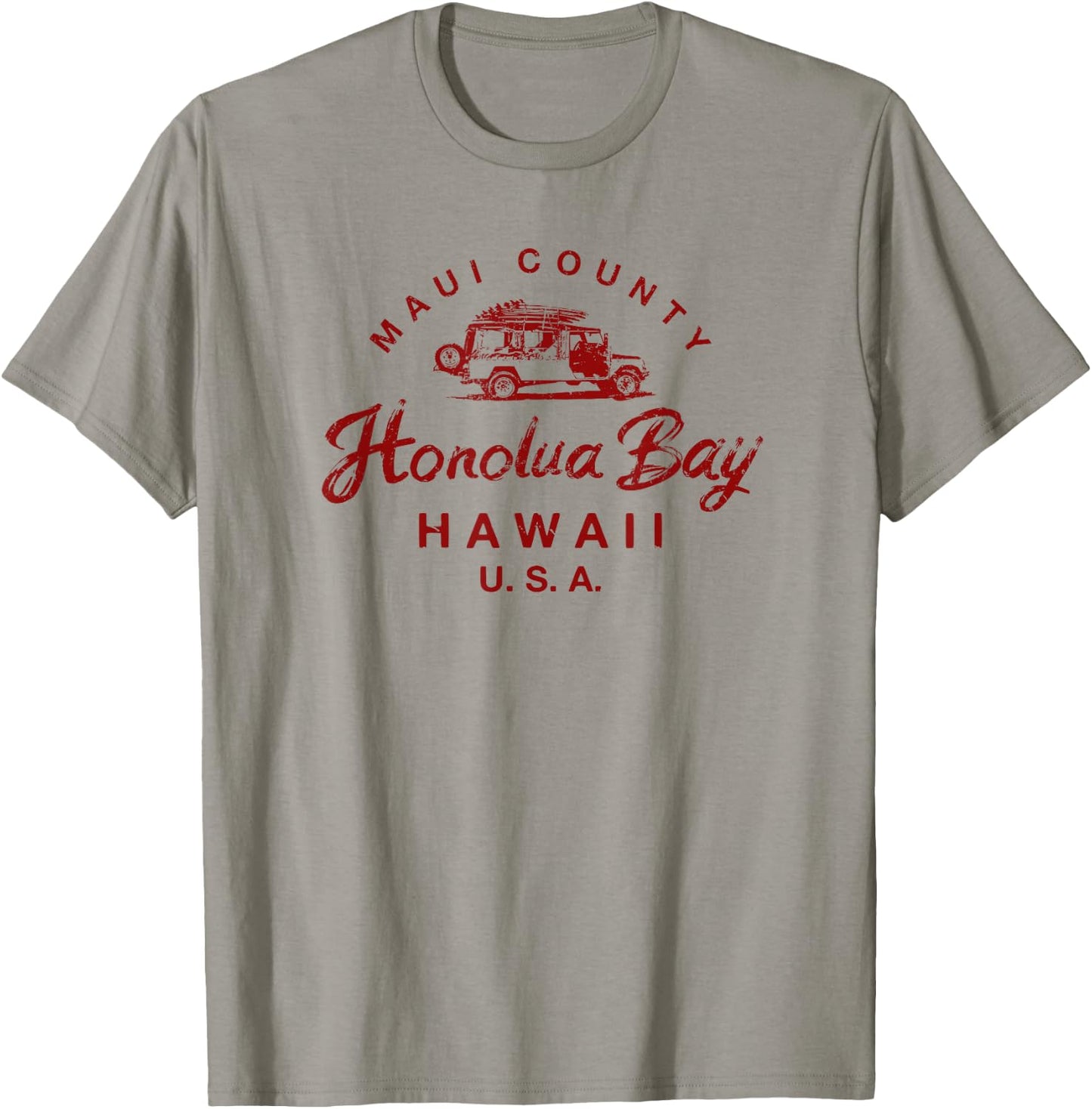 Hawaii Honolua Bay Maui Hawaiian Vintage Surfing T-Shirt - T-Shirt | Sand