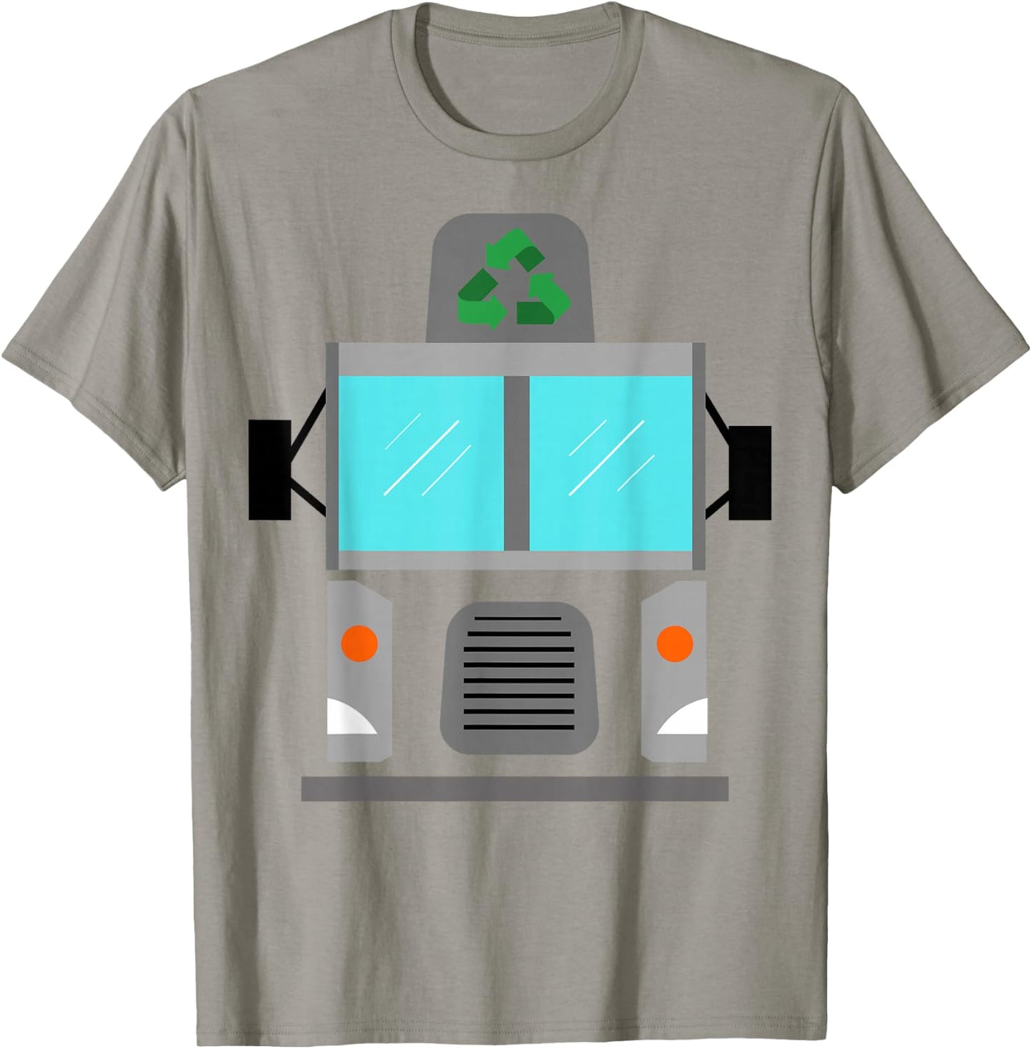 Trash Truck Halloween Birthday Costume Pajama Kids Toddler T-Shirt - T-Shirt | Sand