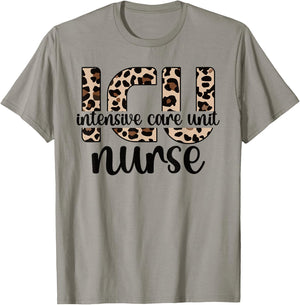 Intensive Care Unit Nurse ICU Nurse Appreciation T-Shirt - T-Shirt | Sand