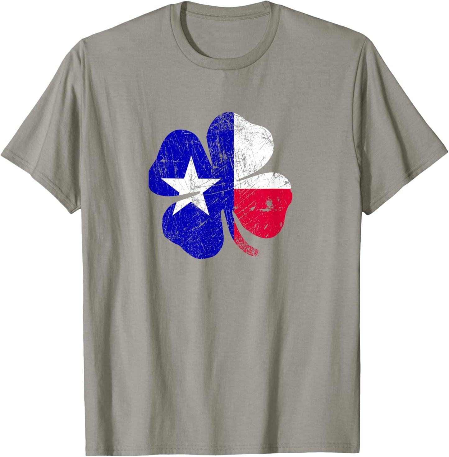 St. Patricks Day Texas Shamrock T-Shirt - T-Shirt | Sand