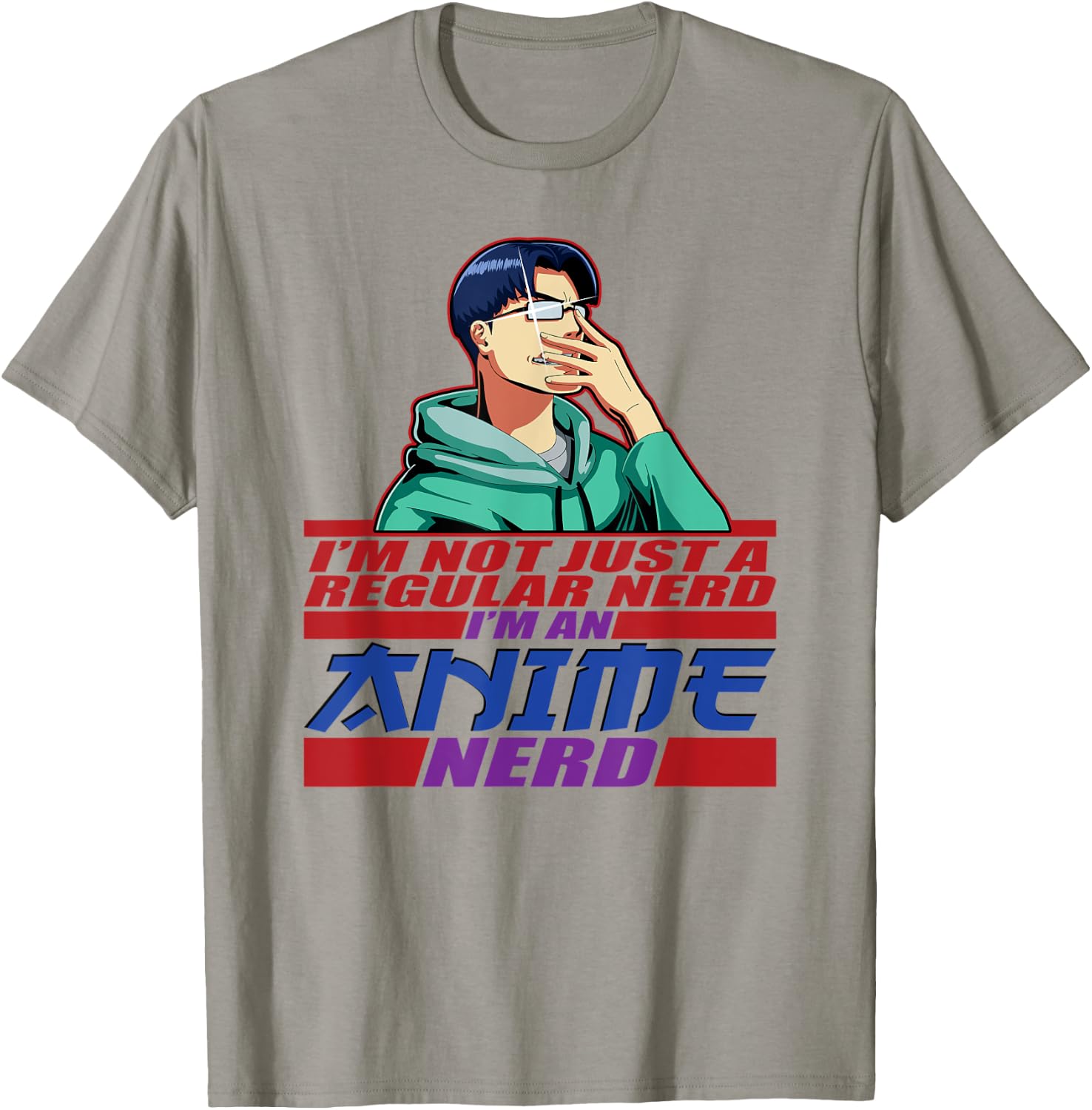 Anime, Men Boys, I'm An Anime Nerd, Manga, Kawaii Funny T-Shirt - T-Shirt | Sand
