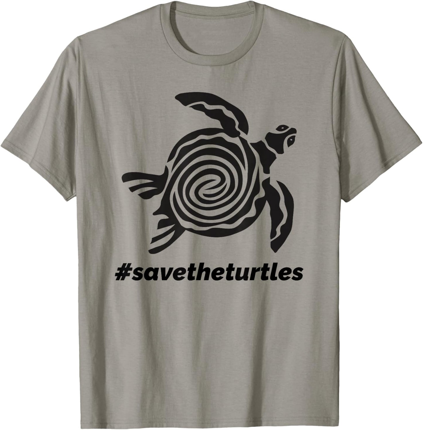 Save The Sea Turtles Conservancy Keep The Ocean Plastic Free T-Shirt - T-Shirt | Sand