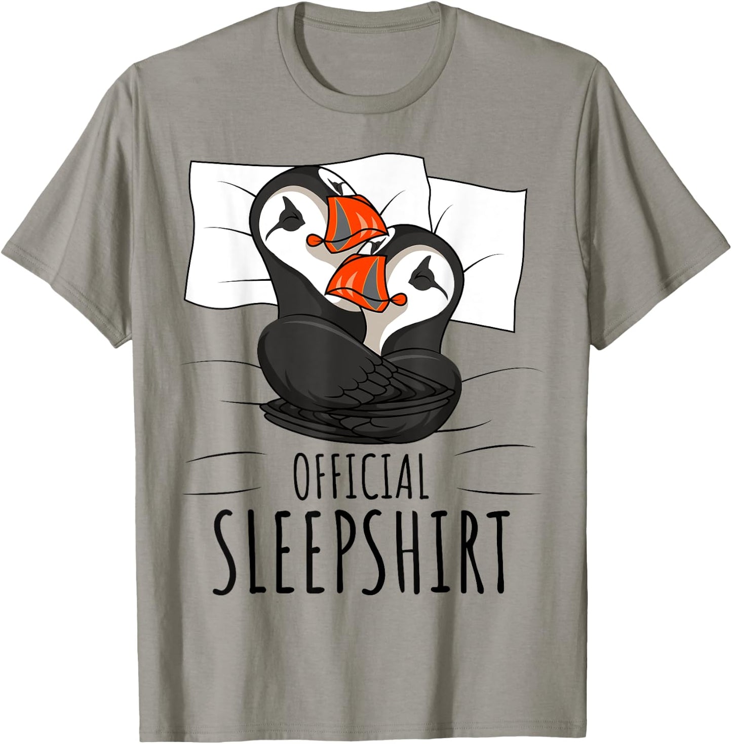 Puffin Official Sleepshirt T-Shirt - T-Shirt | Sand