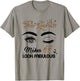 Queen Makes 41 Look Fabulous 41st Birthday Leopard T-Shirt - T-Shirt | Sand