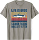 Salmon Fishing Gifts Men Women Children Angler Salmon T-Shirt - T-Shirt | Sand