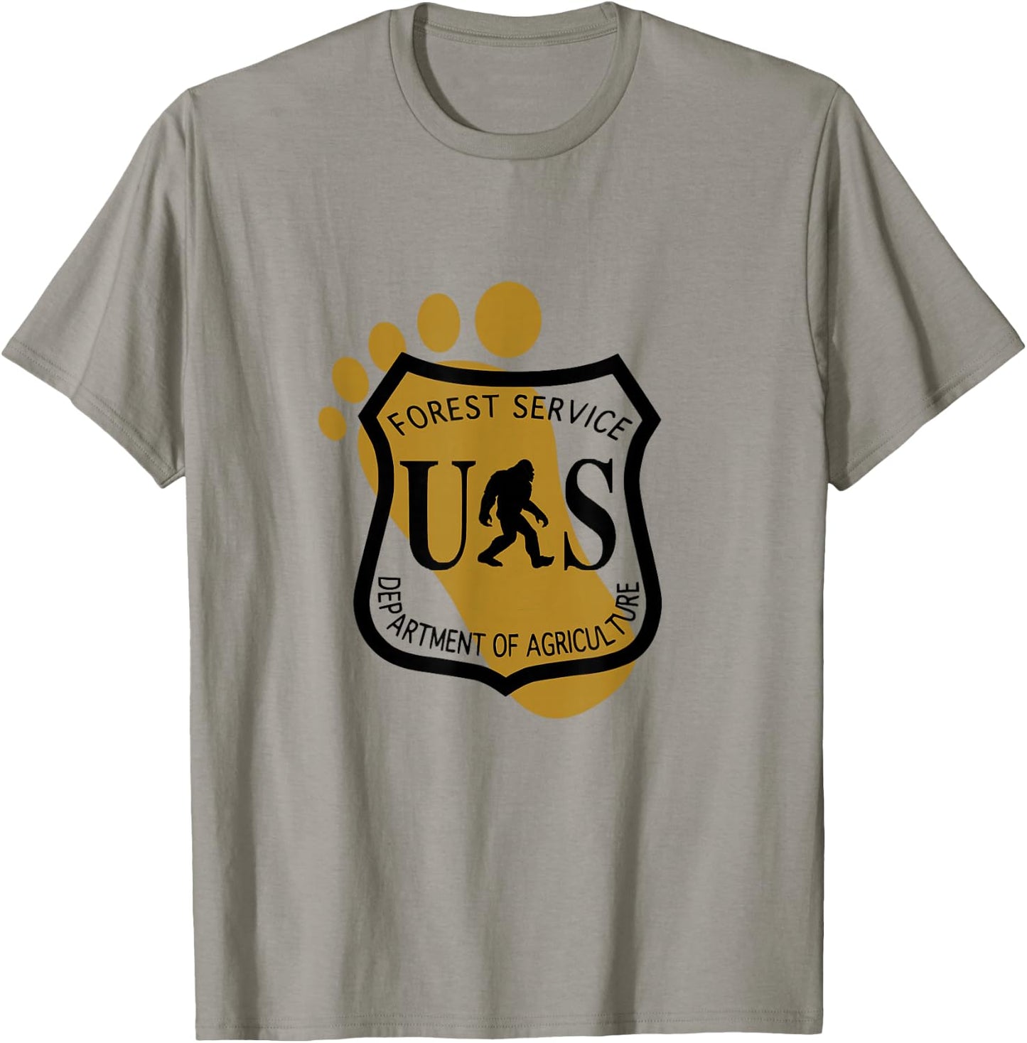 US Forest Services Bigfoot Patrol T-Shirt - T-Shirt | Sand
