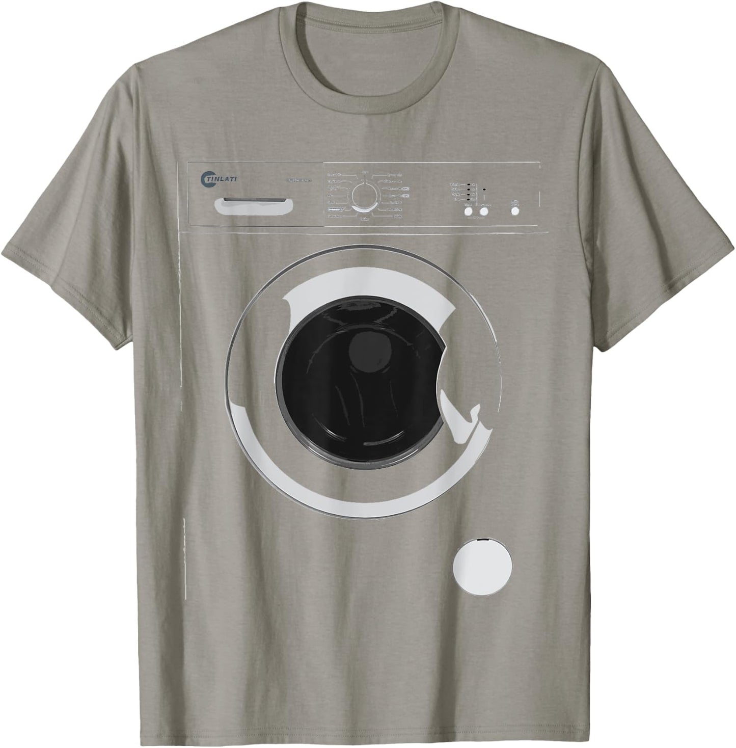 Washing Machine Costume Funny Tech Designs for Halloween T-Shirt - T-Shirt | Sand