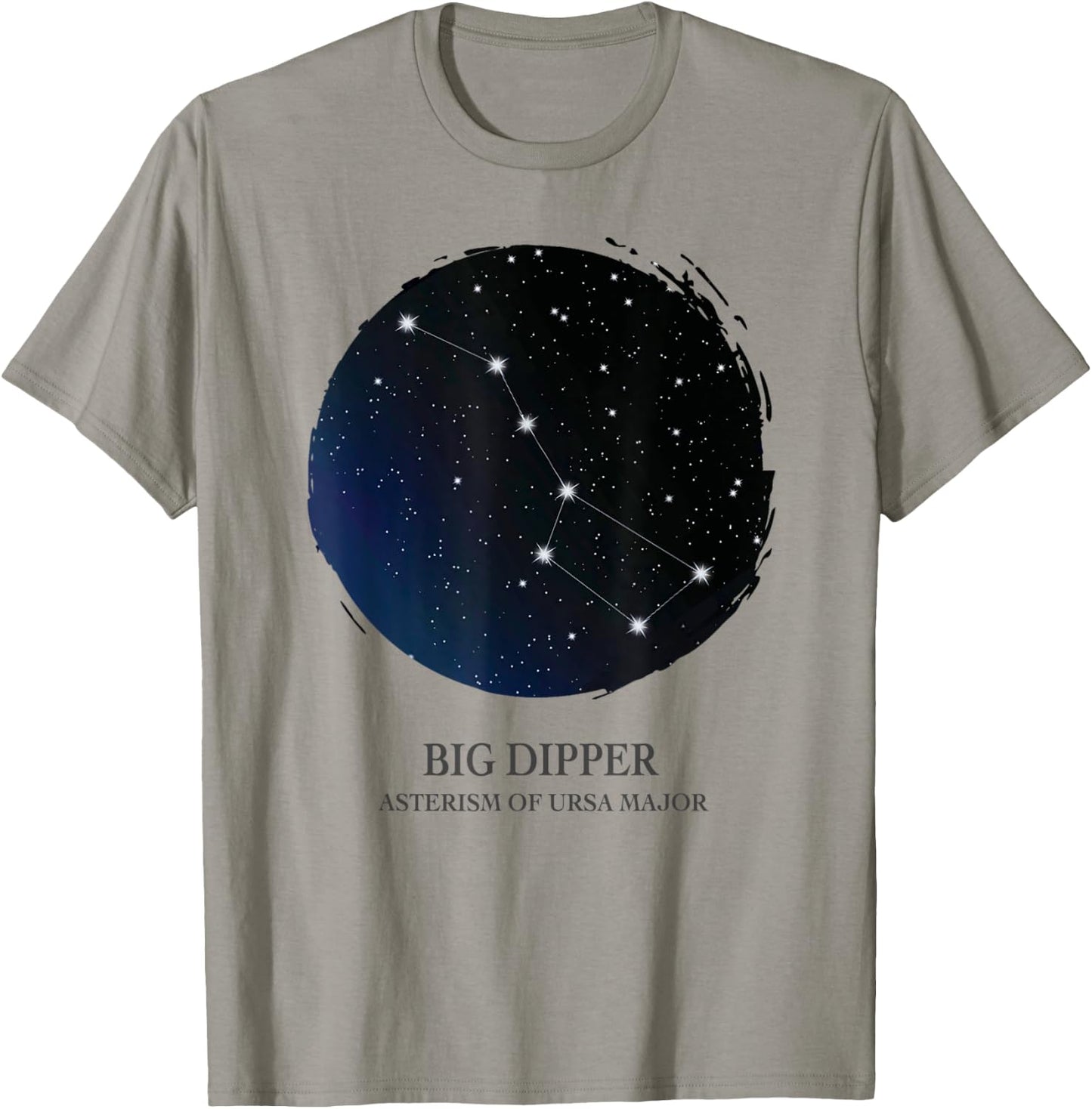 Big Dipper Constellation Ursa Major Astrology Constellation T-Shirt - T-Shirt | Sand