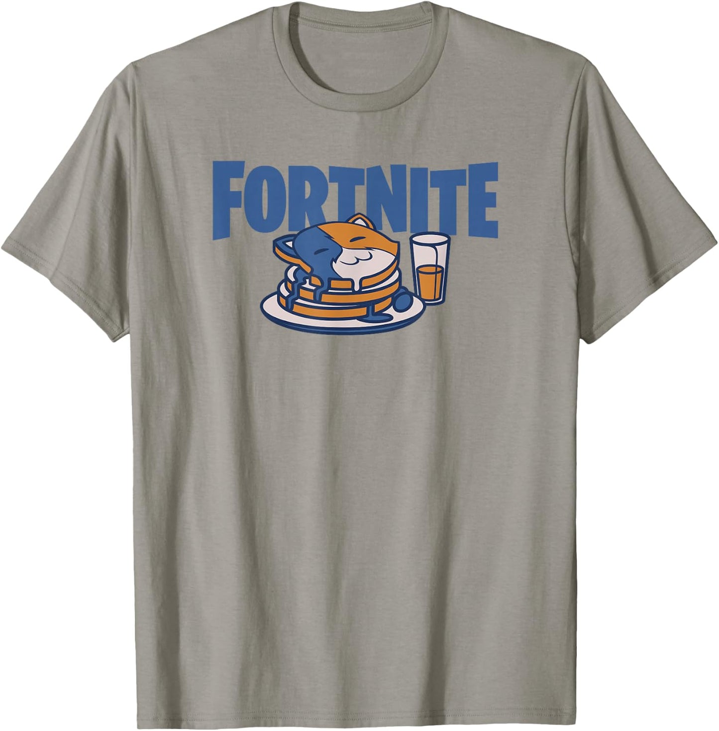 Fortnite Cat Pancakes T-Shirt - T-Shirt | Sand