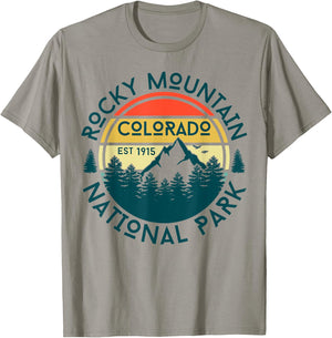 Rocky Mountain National Park T-Shirt - T-Shirt | Sand