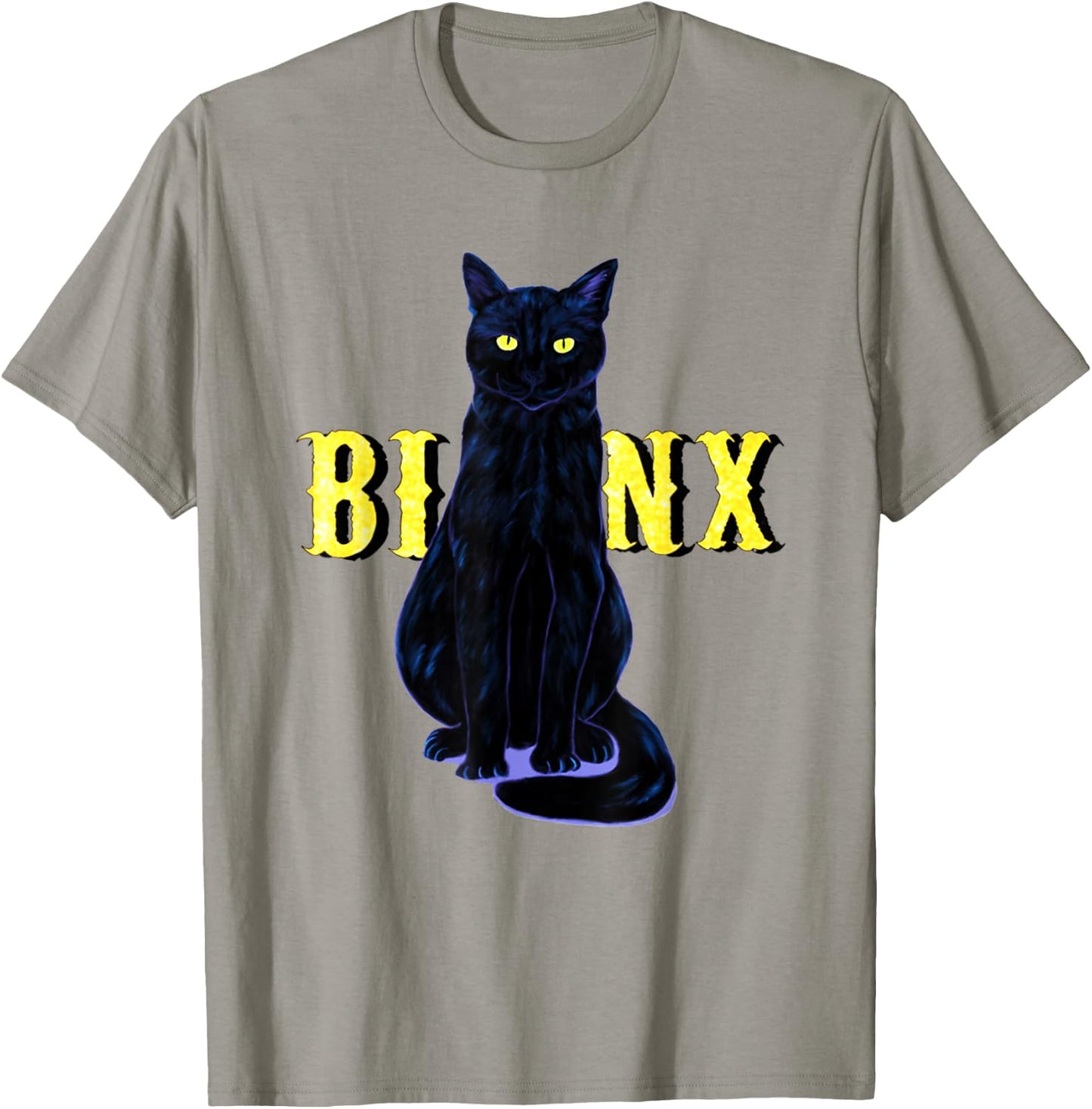 Black Cat Binx Halloween Gifts Party T-Shirt - T-Shirt | Sand