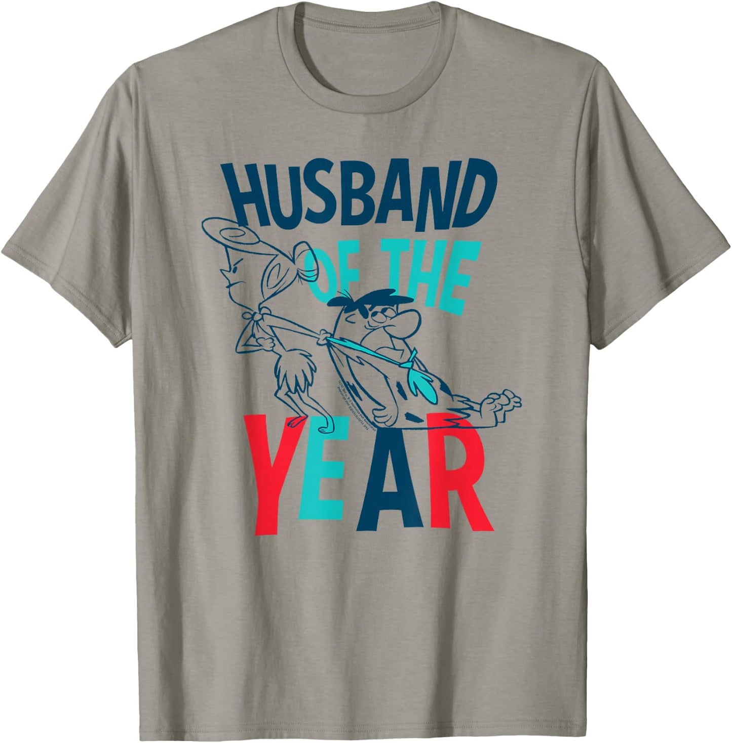 The Flintstones Fred Wilma Husband of the Year T-Shirt - T-Shirt | Sand