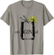 OriGINal Gin and Tonic Shirt Funny Longdrink Pun T-Shirt - T-Shirt | Sand
