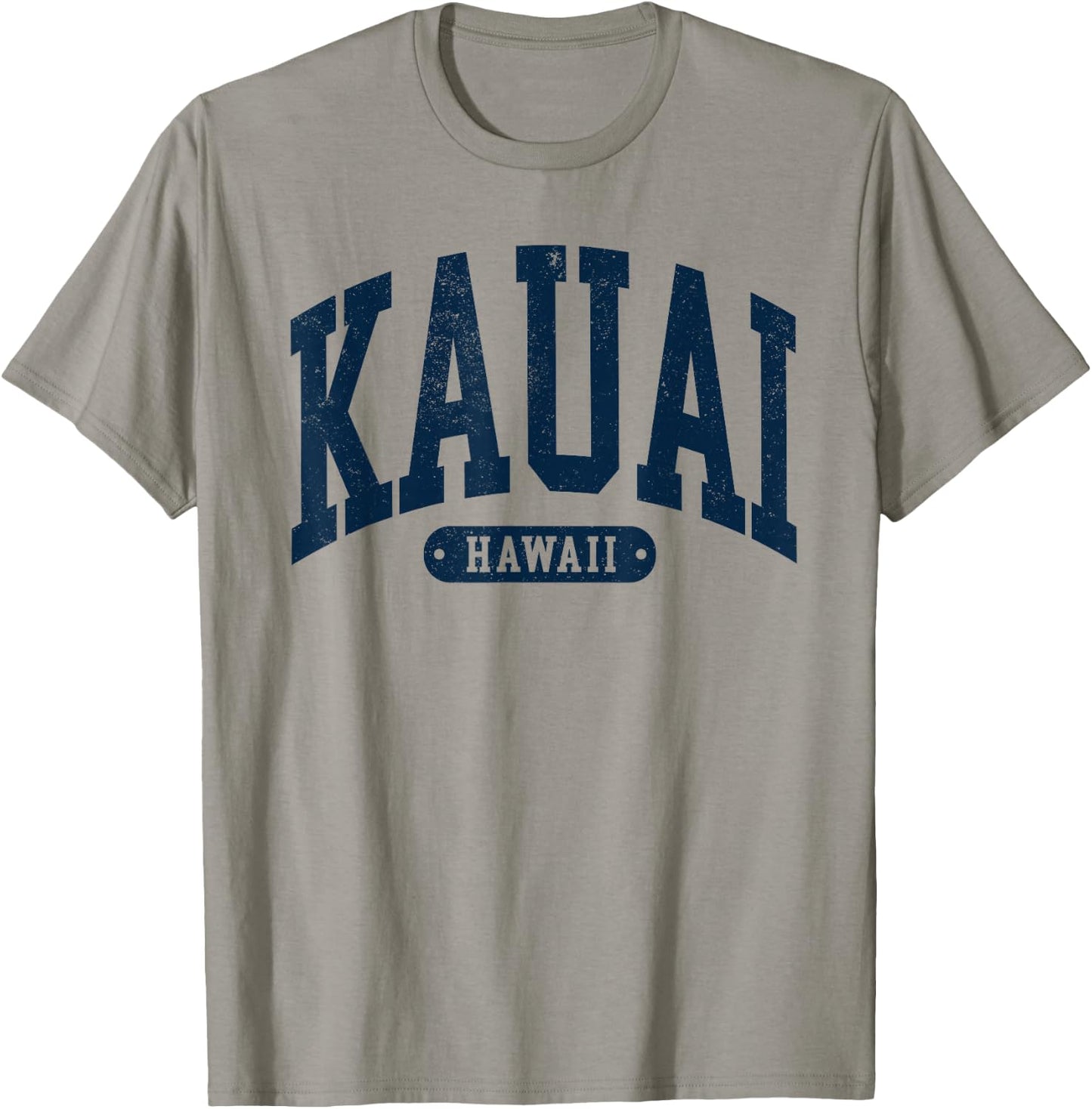Vintage Kauai Hawaii Distressed Retro Beach Vacation T-Shirt - T-Shirt | Sand