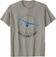 This Is How I Roll Funny Pilot Aviation Airplane T-Shirt - T-Shirt | Sand