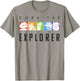 Dora The Explorer Rainbow Boxes T-Shirt - T-Shirt | Sand