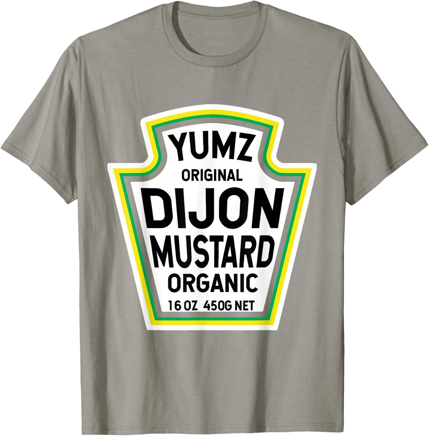 Dijon Mustard Easy Halloween Costume Matching Group Couples T-Shirt - T-Shirt | Sand