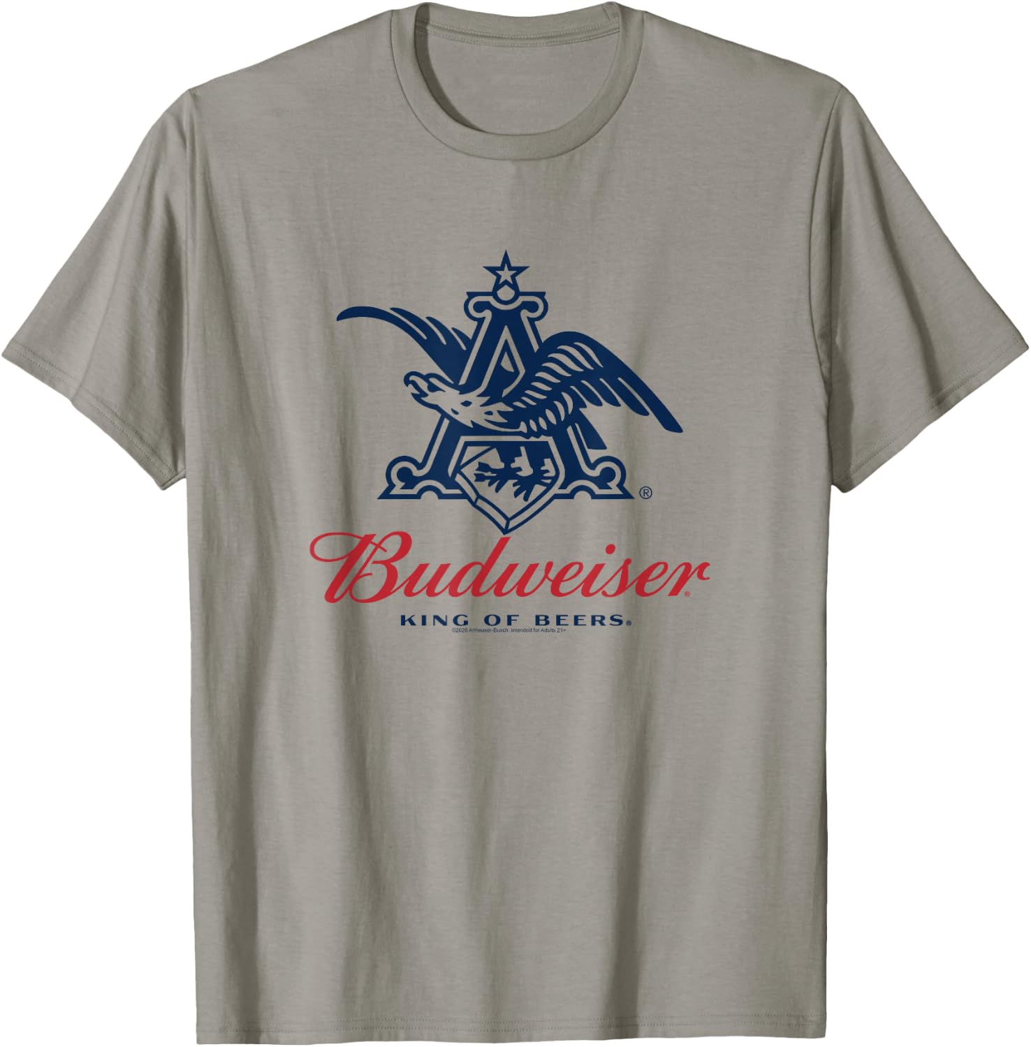 King of Beers Emblem T-Shirt - T-Shirt | Sand