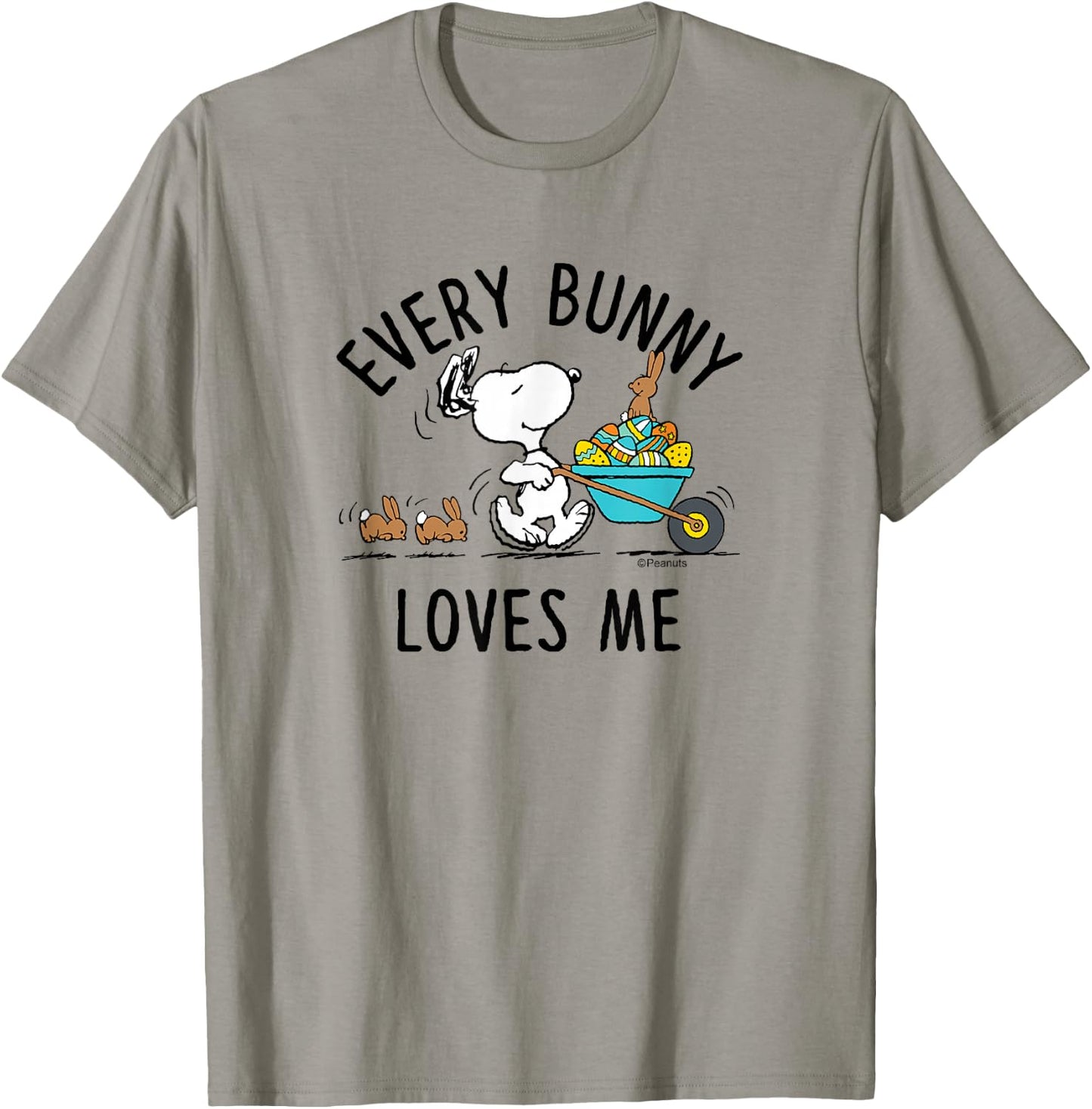 Peanuts - Easter - Every Bunny Loves Me T-Shirt - T-Shirt | Sand