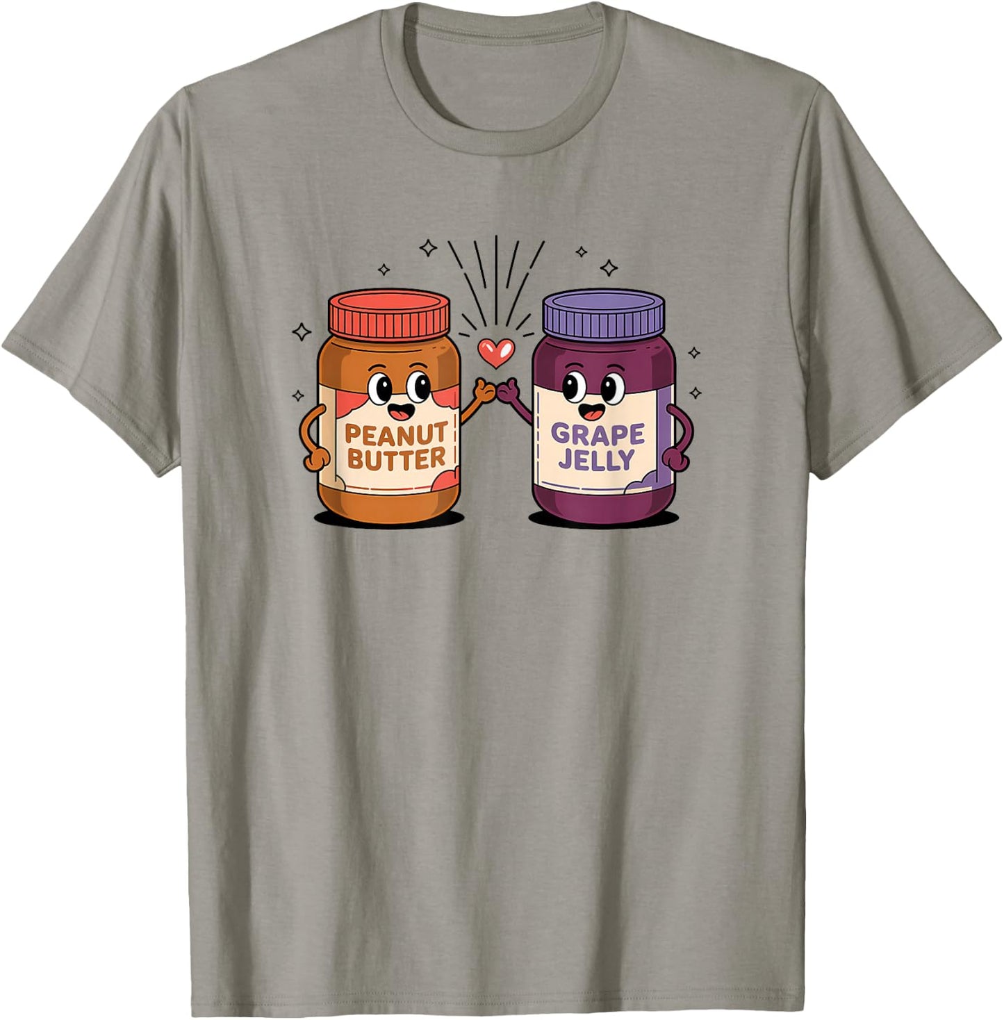 Peanut Butter Jelly best friends love cute kids T-Shirt - T-Shirt | Sand