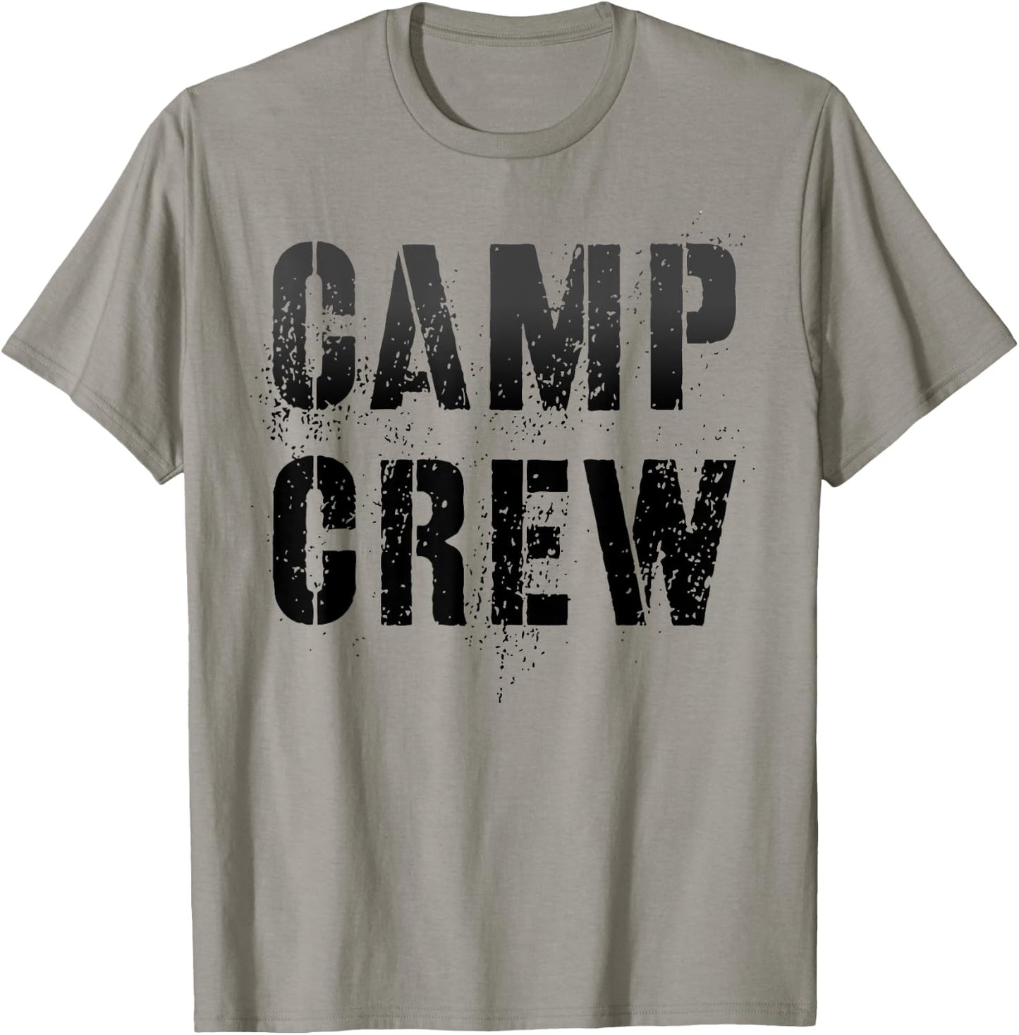 Vintage CAMP CREW Summer Staff Counselor Teacher Nurse Host T-Shirt - T-Shirt | Sand