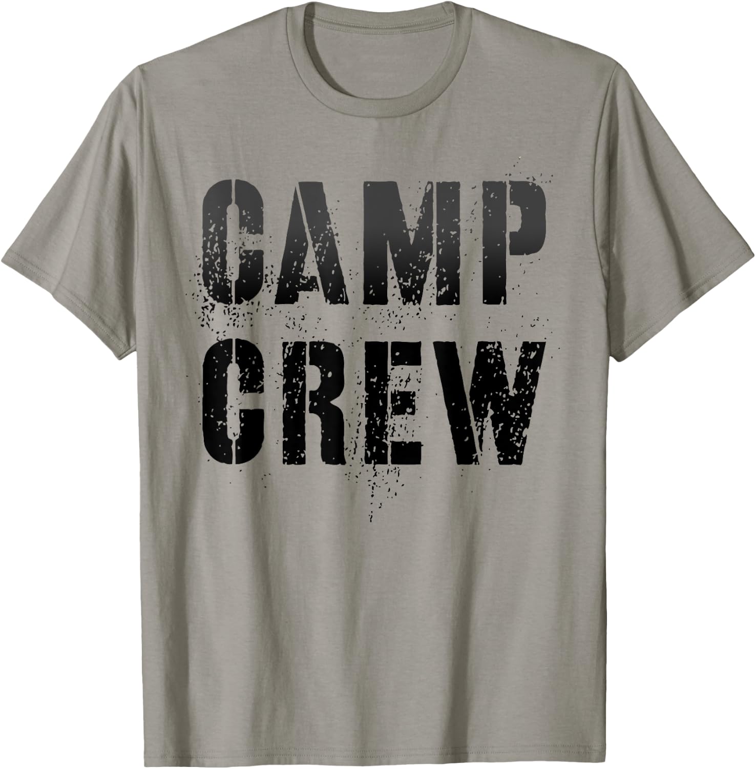 Vintage CAMP CREW Summer Staff Counselor Teacher Nurse Host T-Shirt - T-Shirt | Sand