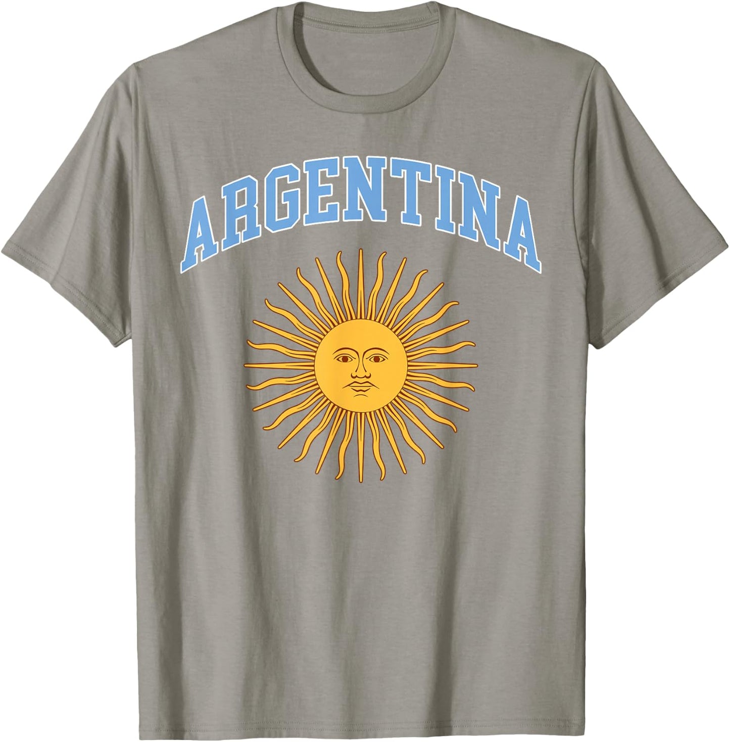 Sol De Mayo Argentina Flag Argentina Pride Design T-Shirt - T-Shirt | Sand