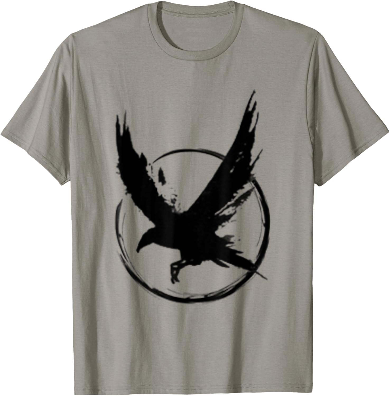 Raven , Crow Raabe Women's Men's Shirt Black T-Shirt - T-Shirt | Sand