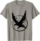 Raven , Crow Raabe Women's Men's Shirt Black T-Shirt - T-Shirt | Sand