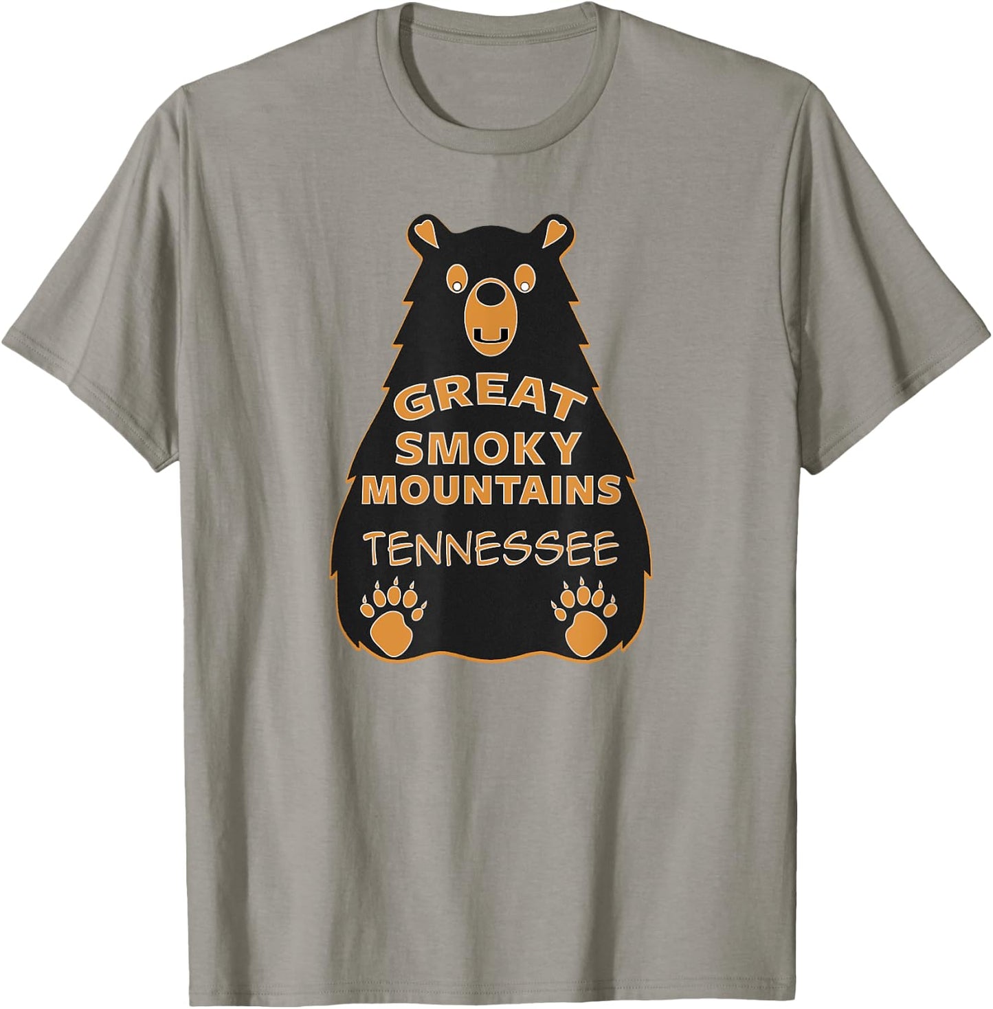Great Smoky Mountains Tennessee National Park T-Shirt - T-Shirt | Sand