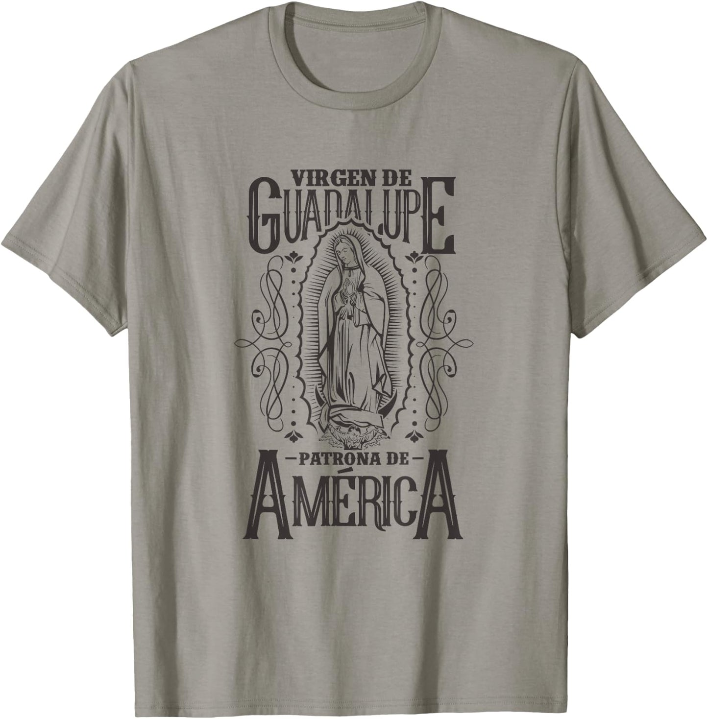 Virgen de Guadalupe. Patrona de América T-Shirt - T-Shirt | Sand