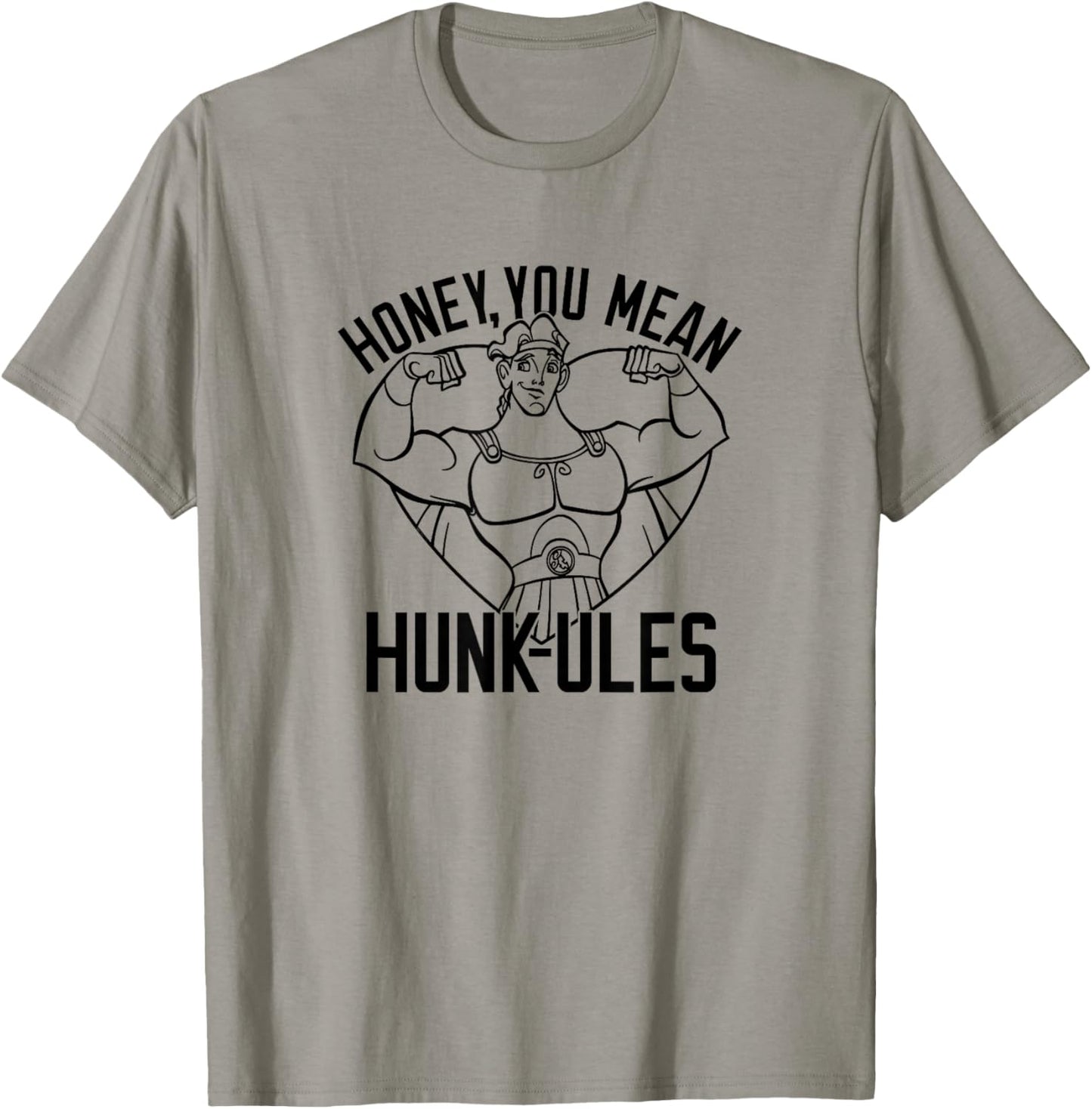 Disney Hercules Valentine's Day Honey You Mean Hunk-Ules T-Shirt - T-Shirt | Sand