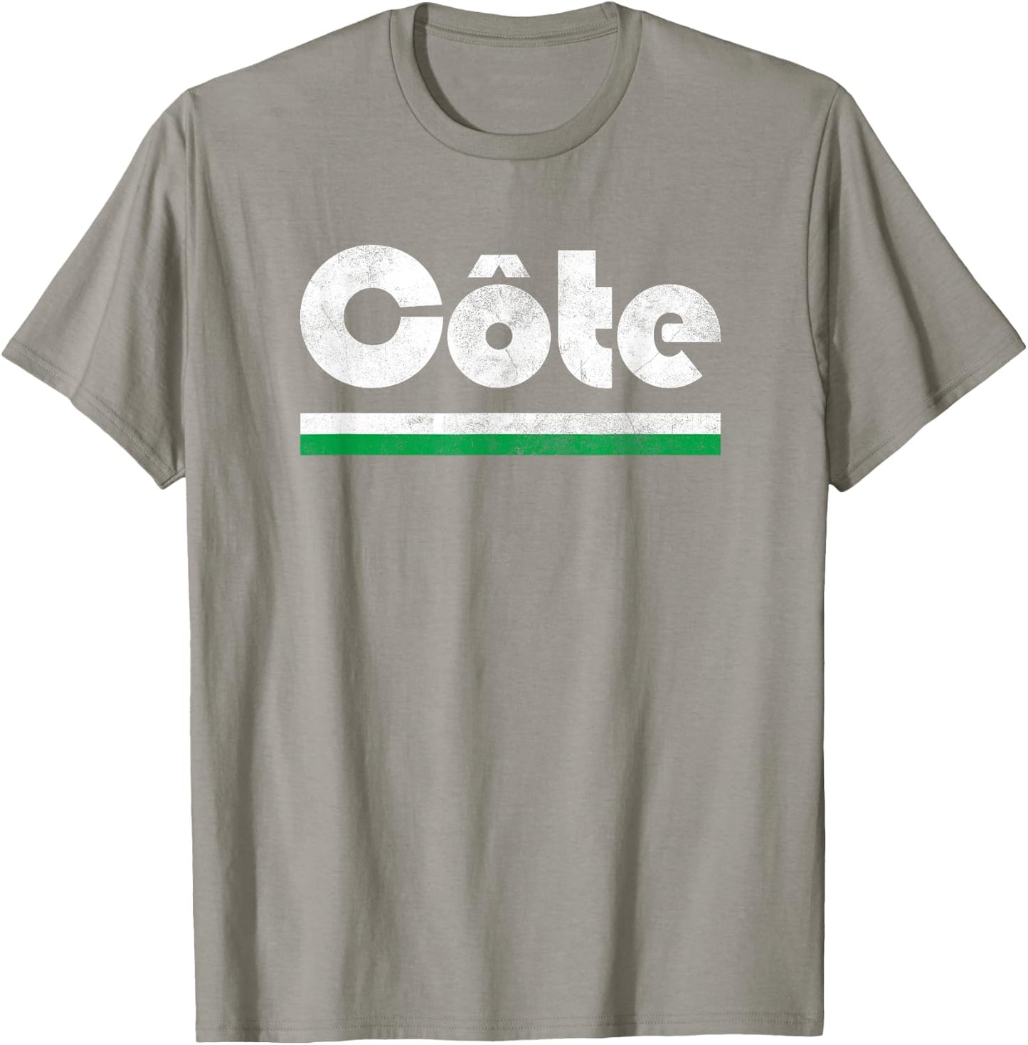 Ivory Coast Côte D'Ivoire Fan Retro Vintage Flag T-Shirt - T-Shirt | Sand