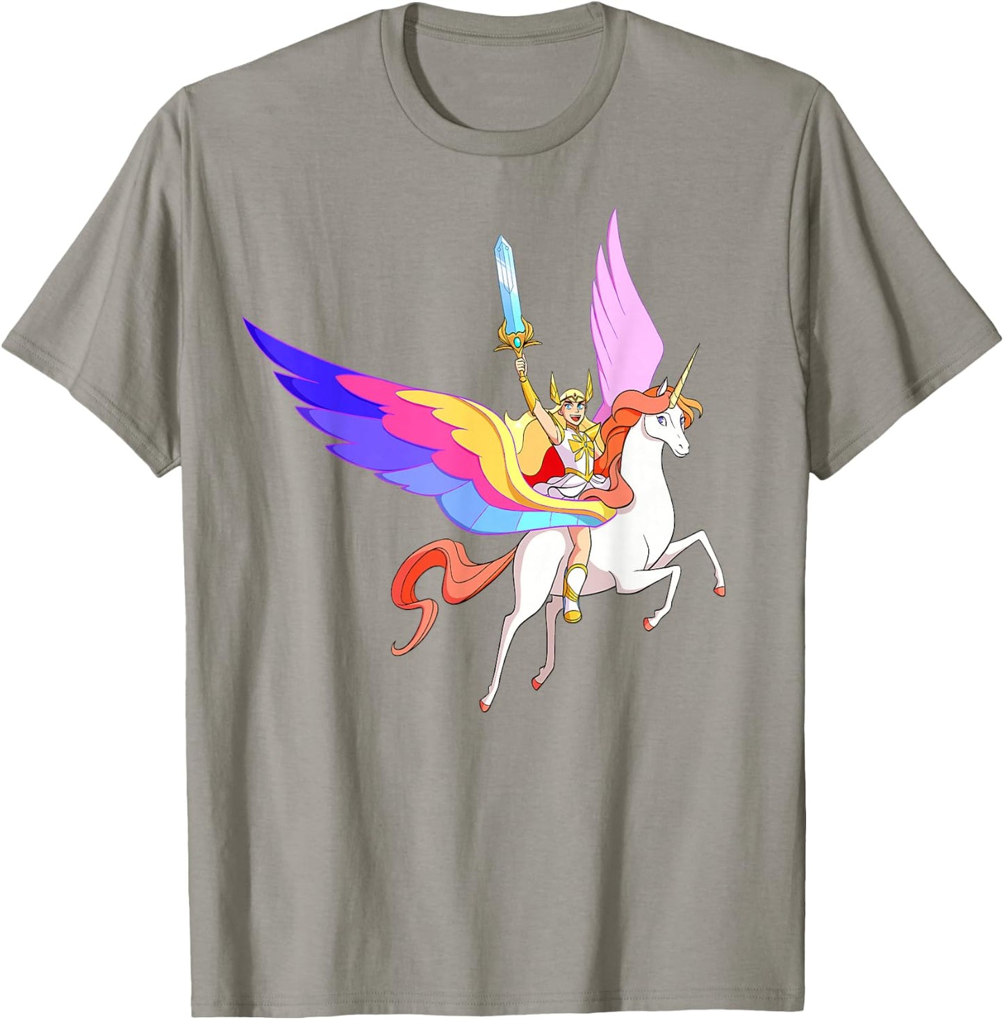 DreamWorks She-Ra and Swift Wind T-Shirt - T-Shirt | Sand