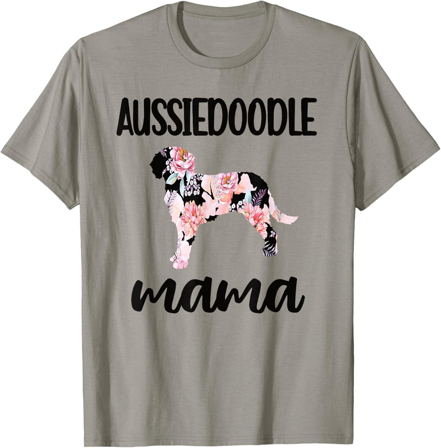 Aussiedoodle Mama Aussiedoodle Owner Aussiedoodle Mom T-Shirt - T-Shirt | Sand