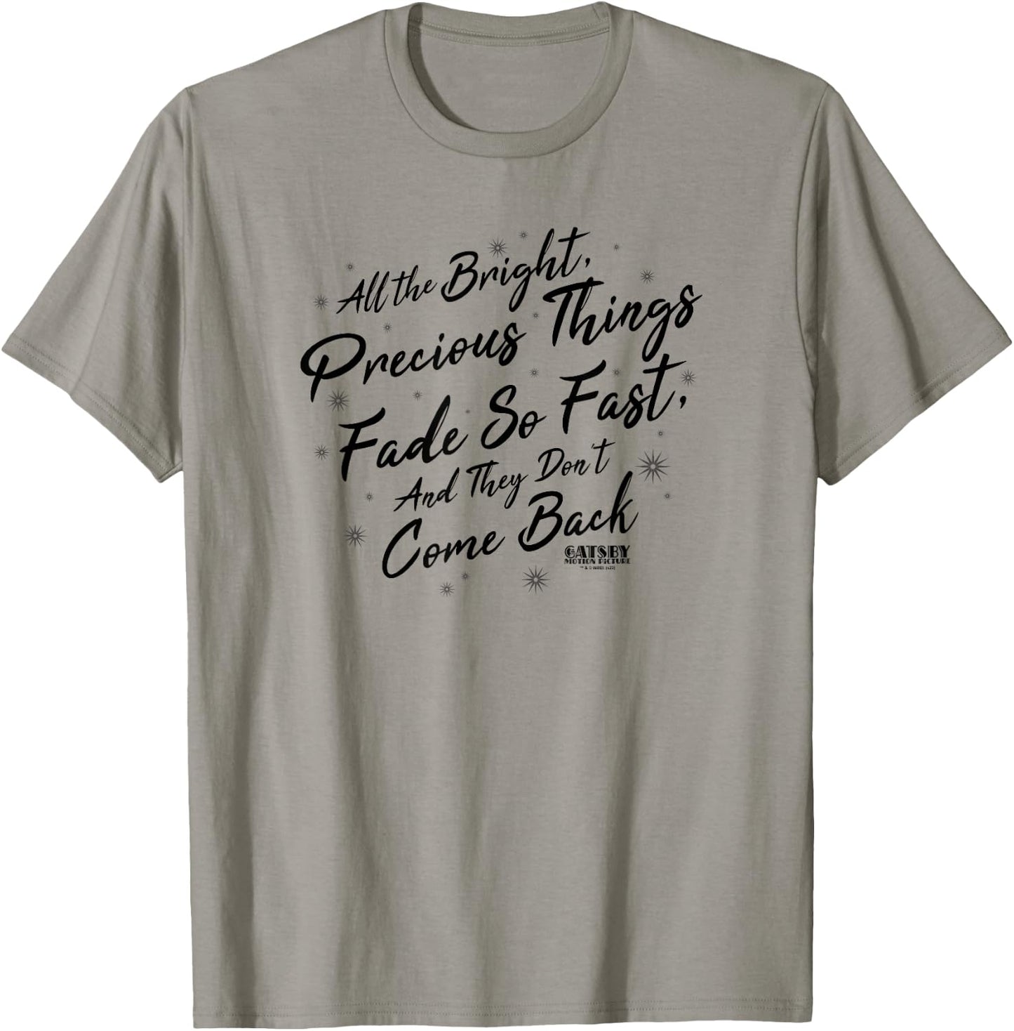 The Great Gatsby Precious Quote T-Shirt - T-Shirt | Sand