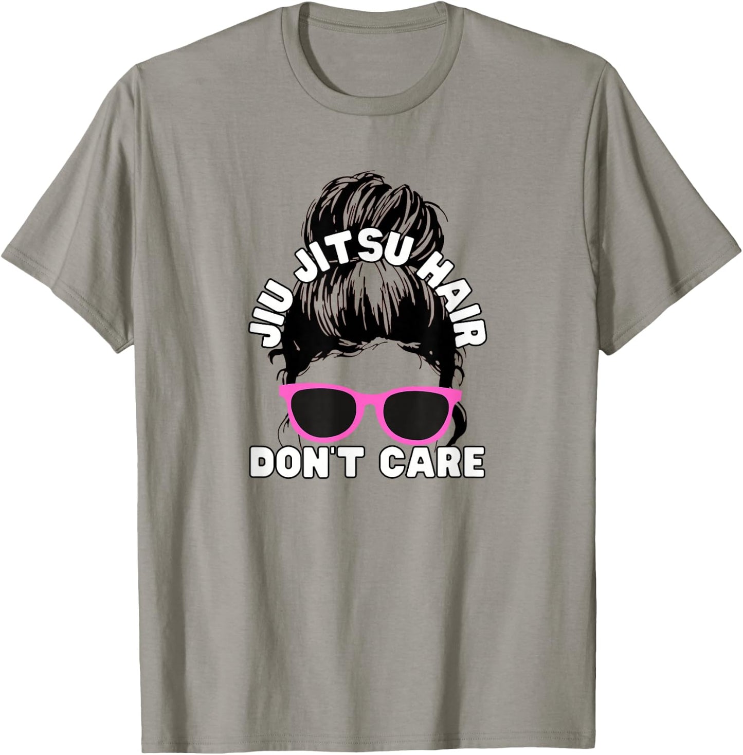 Jiu Jitsu Hair Don't Care, Brazilian JiuJitsu Funny, Life T-Shirt - T-Shirt | Sand