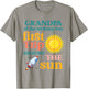 First Trip Around The Sun Grandpa of The 1st Birthday Boy T-Shirt - T-Shirt | Sand