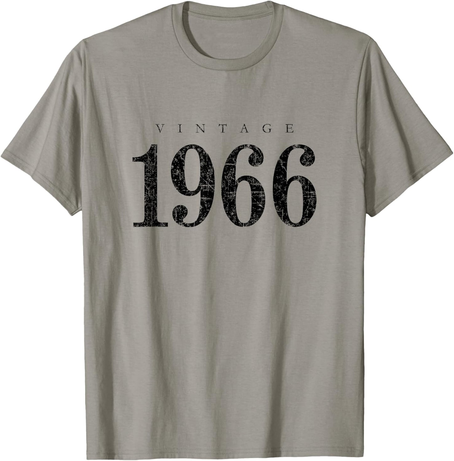 Vintage 1966 (Antique Black) 59 Birthday Gift T-Shirt - T-Shirt | Sand